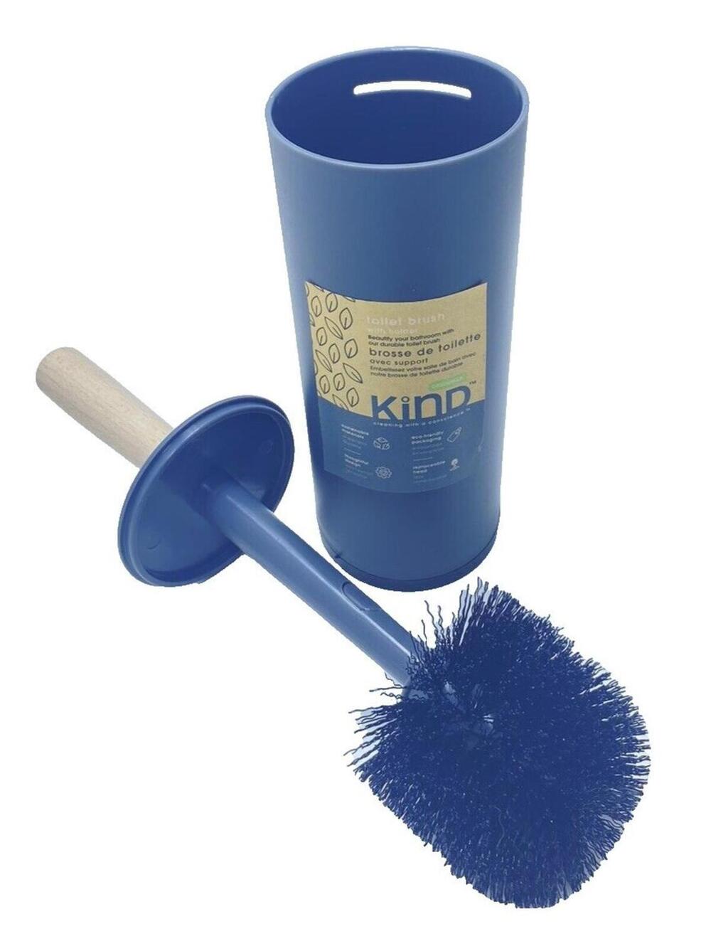 Blue Toilet Brush from Casabella New Toilet Brush With Holder Eco Friendly
